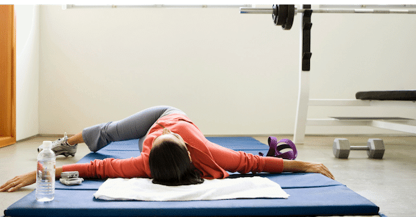 Thoracic rotation exercise for back pain