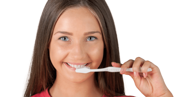 Teeth-whitening-brushing